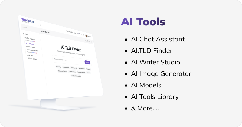 Thunder AI - AI Kit Admin Dashboard Template - 4