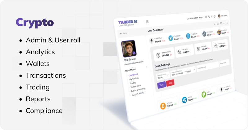 Thunder AI - AI Kit Admin Dashboard Template - 10