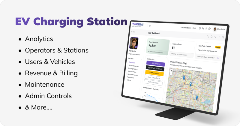 Thunder AI - AI Kit Admin Dashboard Template - 12