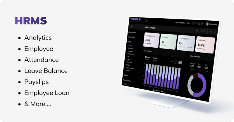 Thunder AI - AI Kit Admin Dashboard Template - 5
