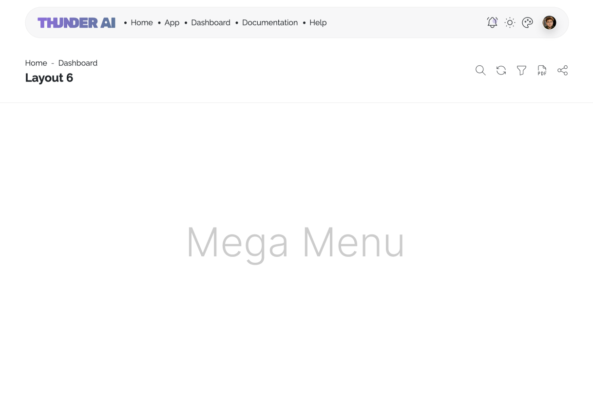 Thunder AI Layout version 1