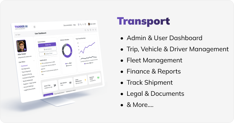 Thunder AI - AI Kit Admin Dashboard Template - 11
